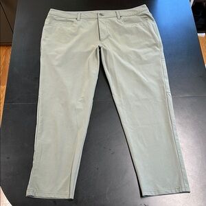 lululemon athletica Men's Sage Green ABC Pants